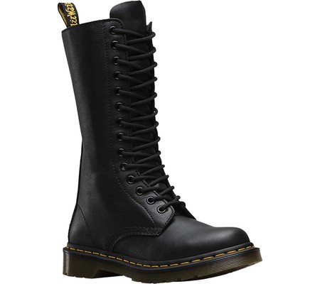 

Женские ботинки Dr. Martens 1B99 14-Eye Zip Boot Black Virginia 41