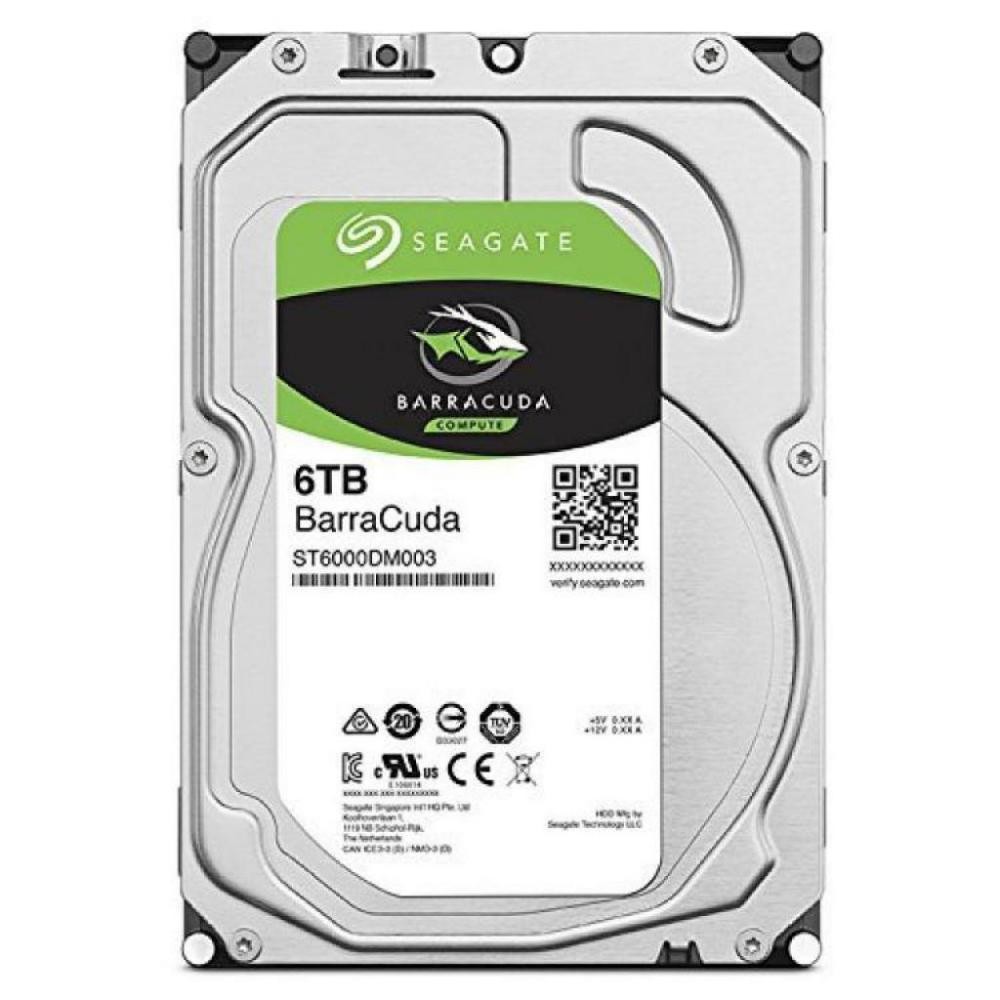 

Накопитель HDD SATA 6.0TB Seagate BarraCuda 256MB (ST6000DM003)