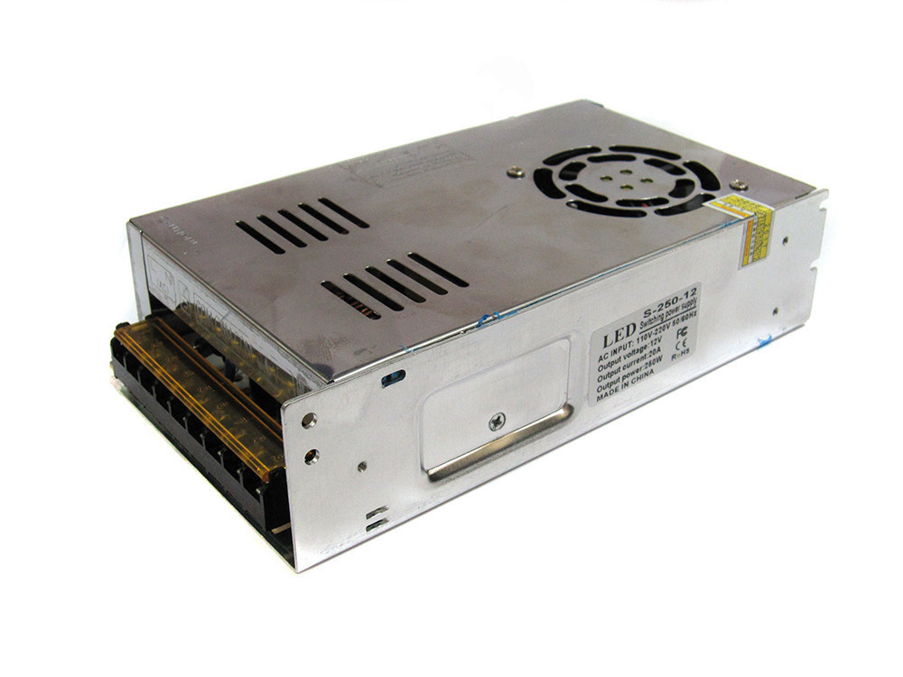 

Блок питания адаптер 12V 20A Kronos S-250-12 Metall (gr_005418)