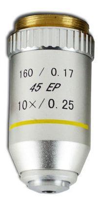 

Объектив для микроскопа Kronos 10х / 0.25 160 / 0.17 45 ЕР (ахроматический, не иммерсионный) (mdr_0622)