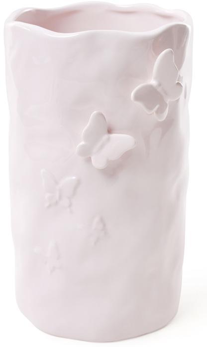 

Ваза керамическая Бабочки 23см Светло-Розовая (psg_BD-902-114)