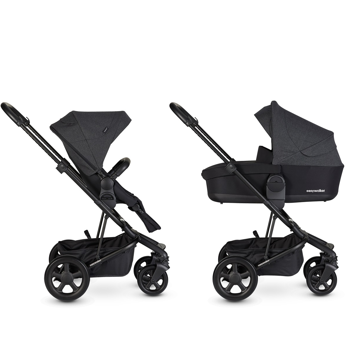 

Коляска 2 в 1 Easywalker Harvey 2.0 Night Black