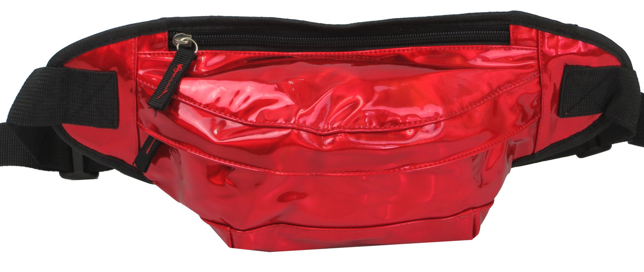 

Голограмная поясная сумка из кожзаменителя Loren red supersumka (TР012SS112 red)