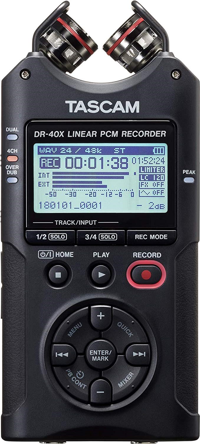 

Цифровий рекордер Tascam DR-40X