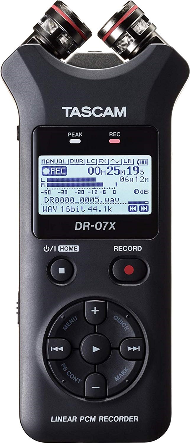 

Цифровий рекордер Tascam DR-07X
