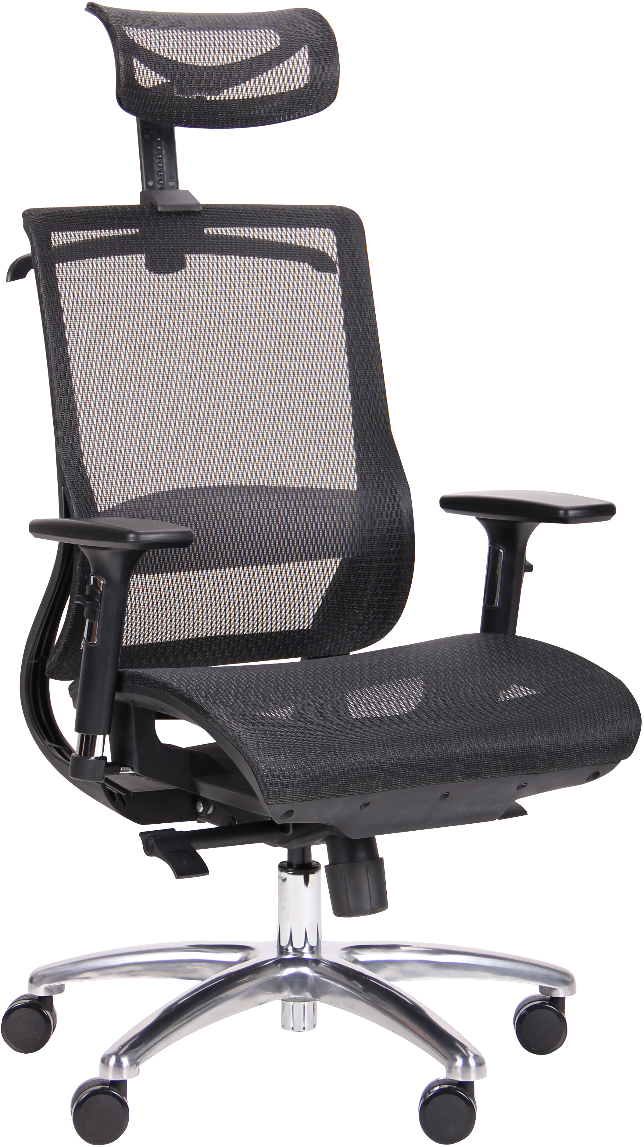 

Кресло AMF Coder Black Alum Black