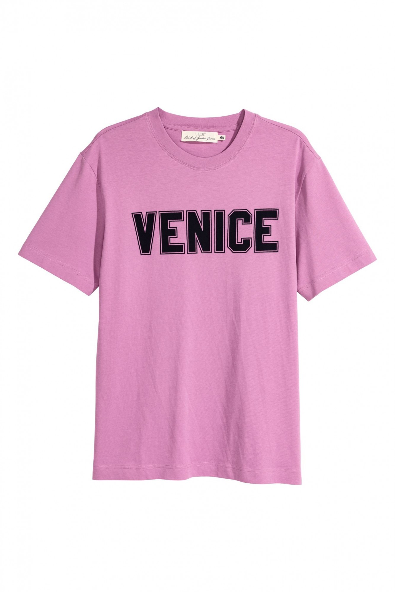 

Футболка H&M S пурпурный 5099376RP21