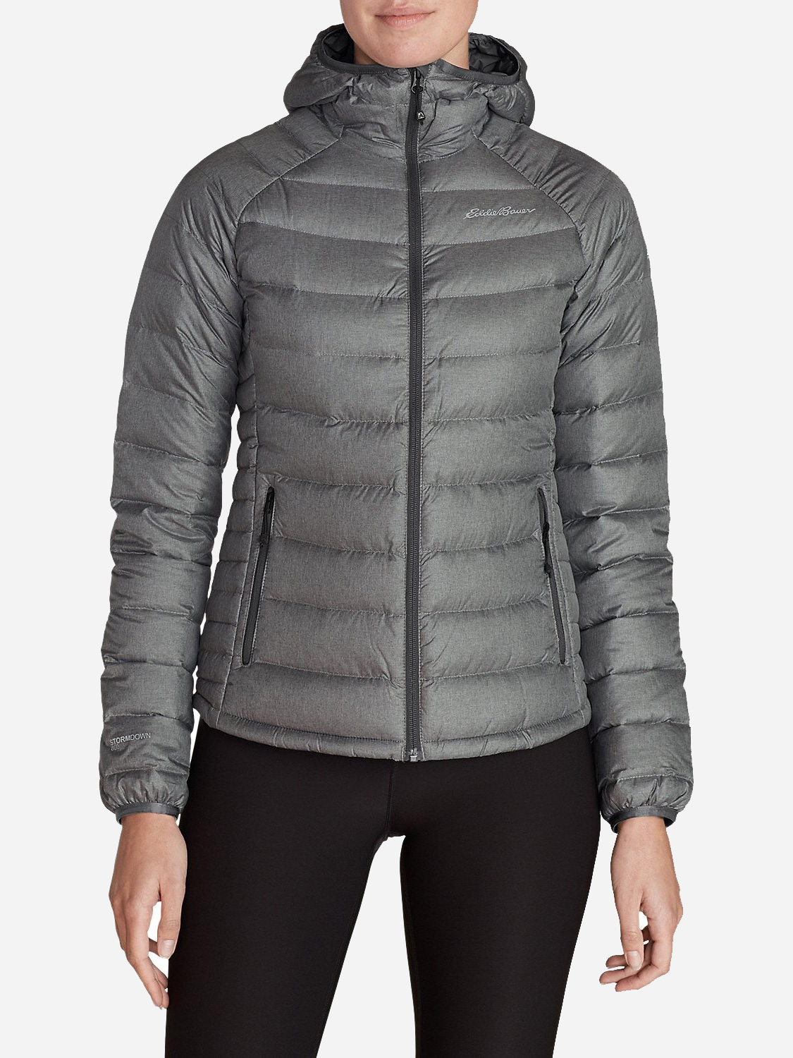 

Пуховик Eddie Bauer Downlight StormDown Hooded Jacket 1075DKSH XS Зеленый