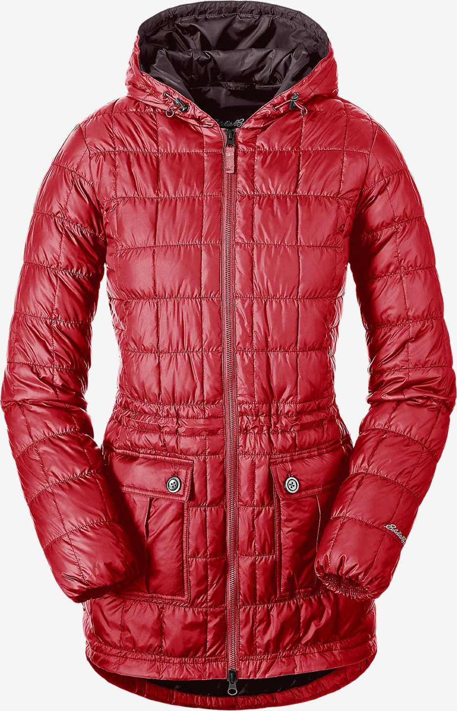 

Пуховик Eddie Bauer Super Sweater Down Parka 5085CH S Красный