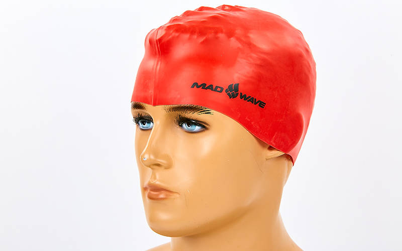 

Шапочка для плавания MadWave Intensive M053501 Красный (MR03008)