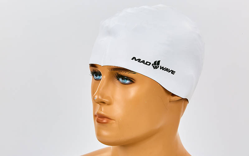 

Шапочка для плавания MadWave Intensive M053501 Белый (MR03010)