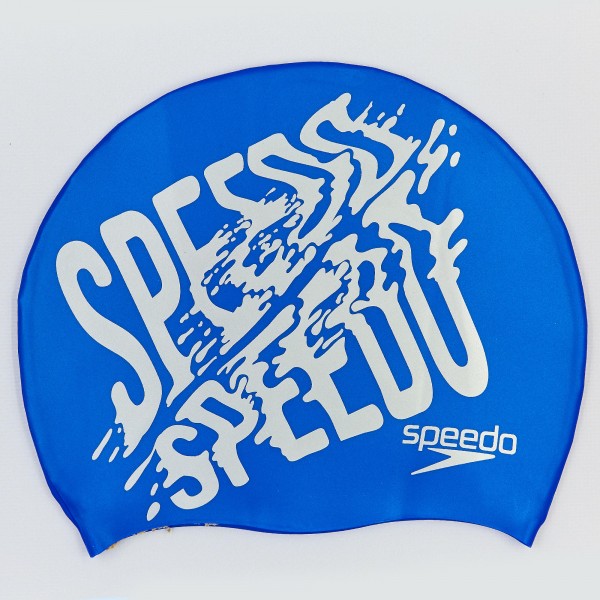 

Шапочка для плавания Speedo 808385B957 Синий-серый (MR03149)