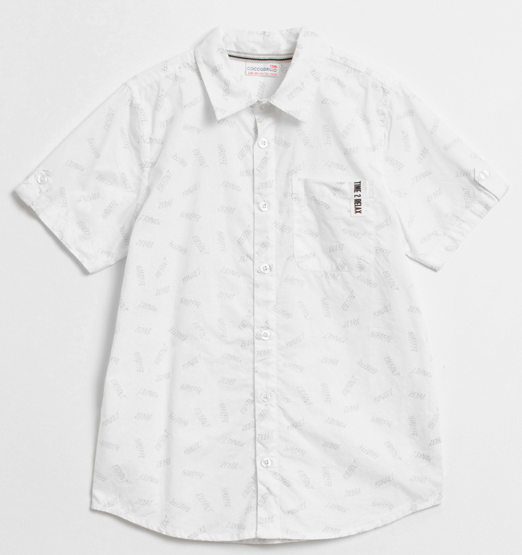

Рубашка Coccodrillo Wild Safari W20136201WIL-001 140 см