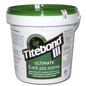 

Клей для дерева Titebond III Ultimate (D4) 10 кг 1418