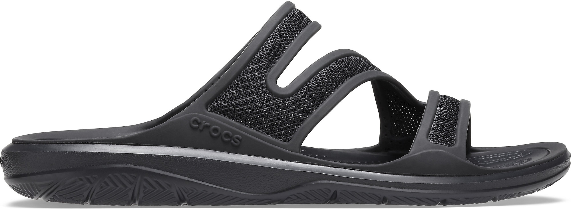 

Шлепанцы Crocs Swiftwater Telluride Sandal 206334-060-W7 37-38 23.8 см Black/Black