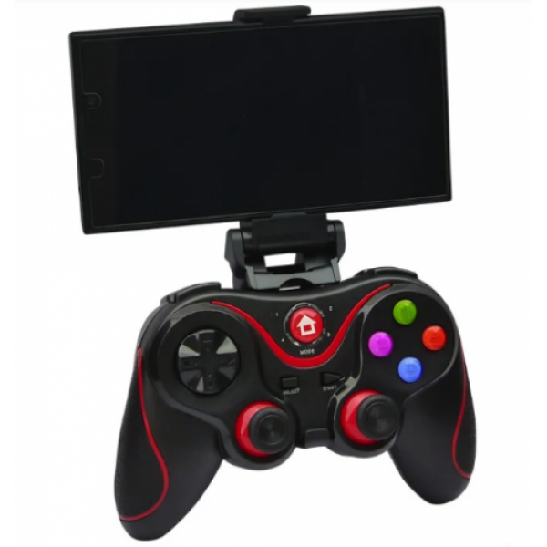 

Беспроводной Bluetooth джойстик Gen Game V8 Pro Plus Чёрный с красным
