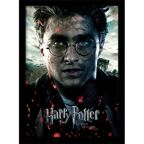 

Постер в раме Harry Potter / Гарри Поттер (Deathly Hallows Part 2 - Harry) 30 х 40 см