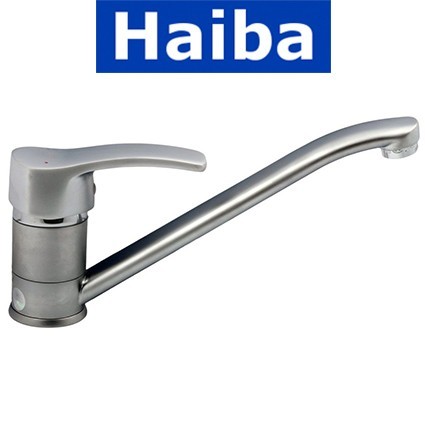 

Смеситель для кухни Haiba FOCUS SATIN-004 елка на шпильке 25см