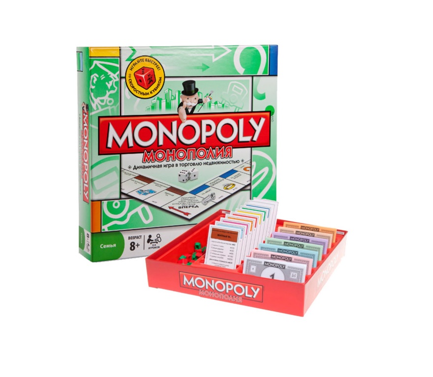

Настольная игра "Монополия" 27*27*5см
