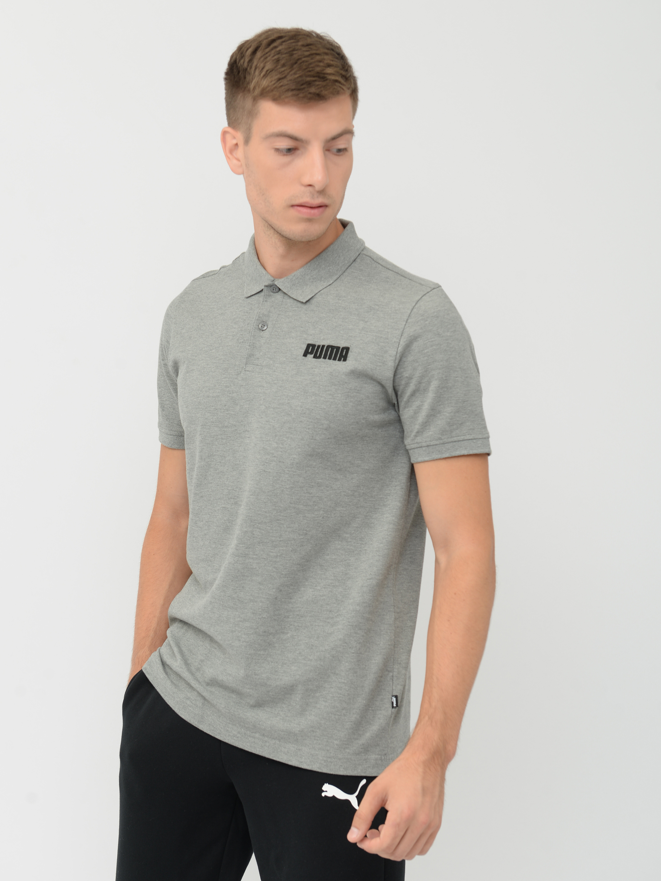 

Поло Puma ESS Pique Polo 85474503 L Medium Gray Heather