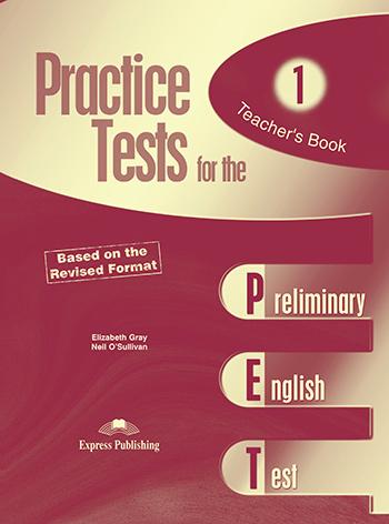 

Книга для учителя Practice Tests for the PET 1 Teachers Book ISBN 9781844662746