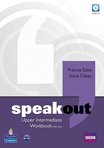 

Рабочая тетрадь Speakout Upper-Intermediate Workbook with Key and Audio CD Pack ISBN 9781408259559
