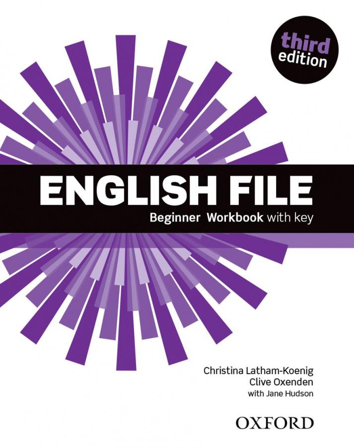 

Рабочая тетрадь English File 3rd Edition Beginner workbook with Key ISBN 9780194501613