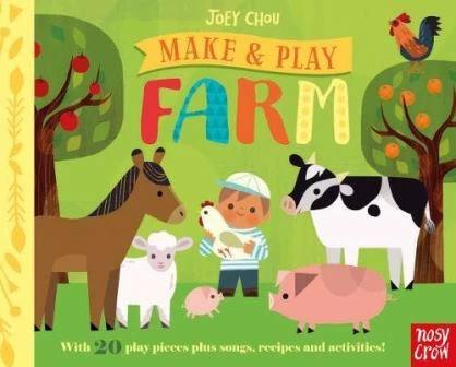 

Книга с поделками Make and Play: Farm Joey Chou ISBN 9781788002028