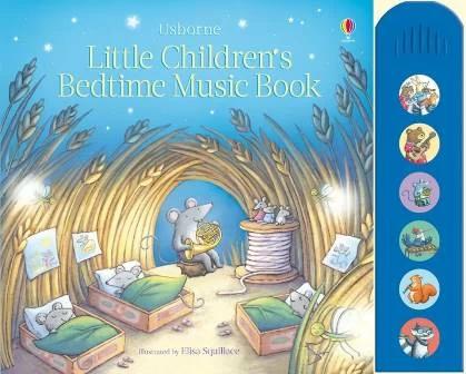 

Книга со звуковыми эффектами Little Childrens Bedtime Music Book Elisa Squillace, Fiona Watt ISBN 9781409563457