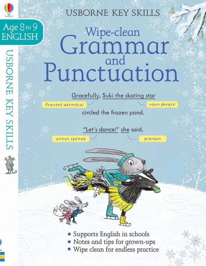 

Грамматика Wipe-Clean Grammar and Punctuation 8-9 Bingham, J ISBN 9781474951180