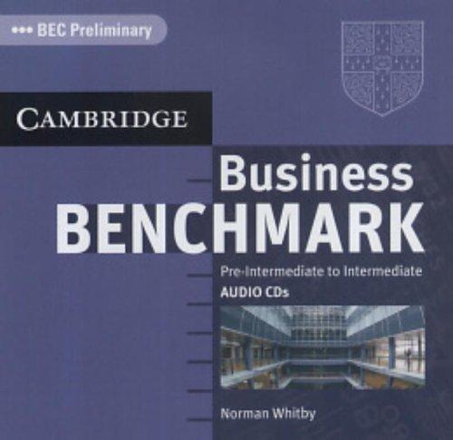 

Business Benchmark Pre-int/Intermediate BEC Preliminary Ed. Audio CDs (2) ISBN 9780521672887