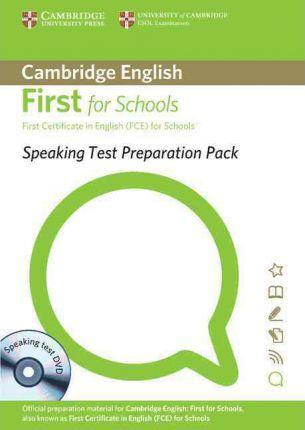 

Книга Speaking Test Preparation Pack for First for Schools with DVD ISBN 9781907870040