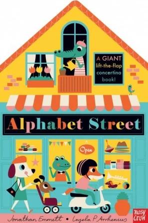 

Книга с окошками Alphabet Street Ingela P. Arrhenius, Jonathan Emmett ISBN 9781788002165