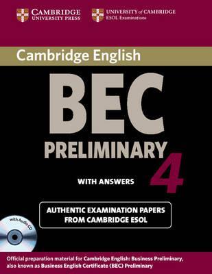 

Учебник Cambridge BEC Preliminary 4 Students Book with CDs ISBN 9780521739252