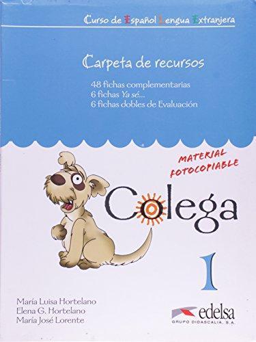 

Книга Colega 1 Carpeta de recursos Hortelano, M ISBN 9788477116523