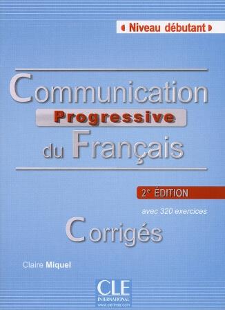 

Книга Communication Progressive du Francais 2e edition Debutant Corriges ISBN 9782090381337