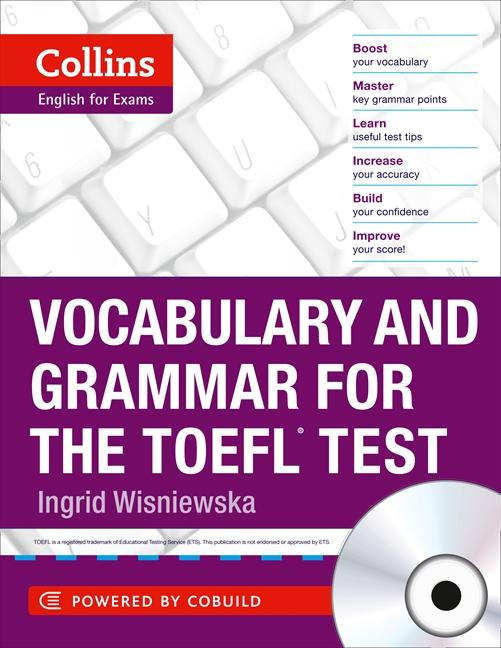 

Грамматика Vocabulary and Grammar for the TOEFL Test with Audio Available Online Wisniewska, I ISBN 9780007499663