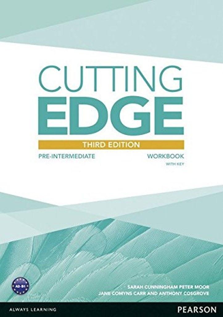 

Рабочая тетрадь Cutting Edge 3rd Edition Pre-Intermediate workbook with Key & Audio Download ISBN 9781447906636