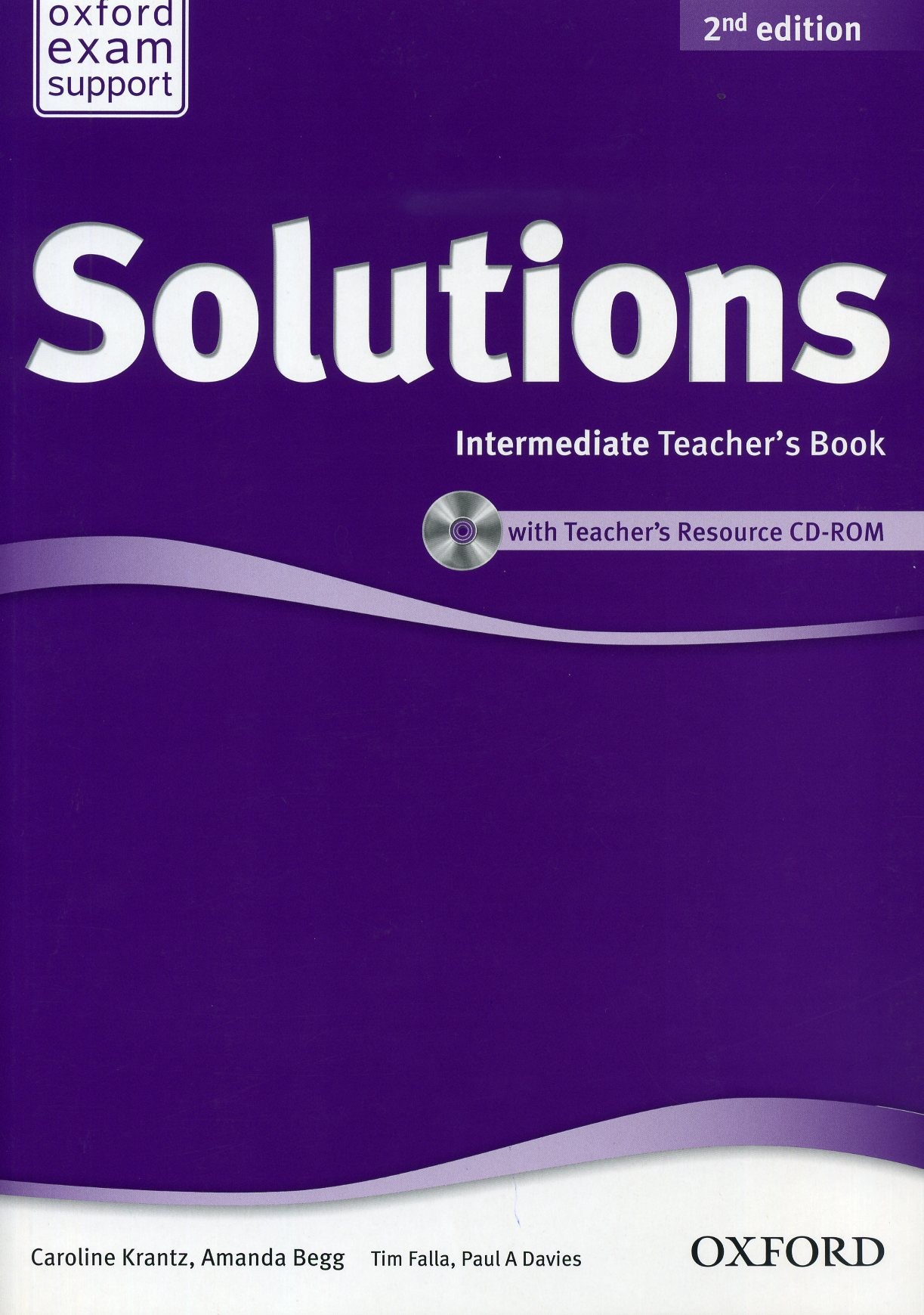 

Книга для учителя Solutions 2nd Edition Intermediate teachers book with CD-ROM Falla, T ISBN 9780194553728