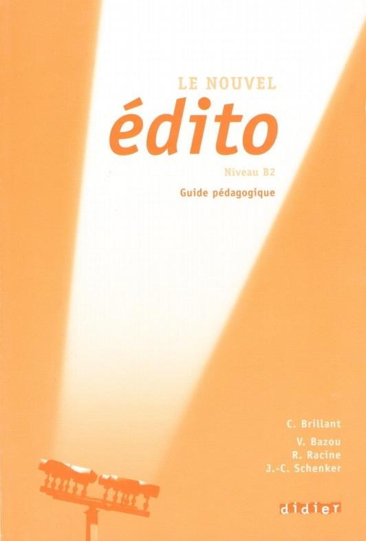 

Книга Edito Le Nouvel B2 Guide Pedagogique ISBN 9782278067305