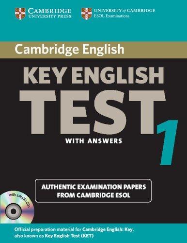 

KET 1 Self-study Pack (SB with answers and Audio CDs) ISBN 9780521603881