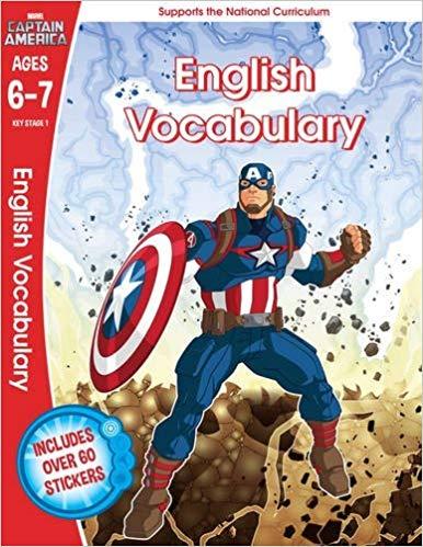 

Книга Captain America: English Vocabulary, Ages 6-7 Scholastic ISBN 9781407171647