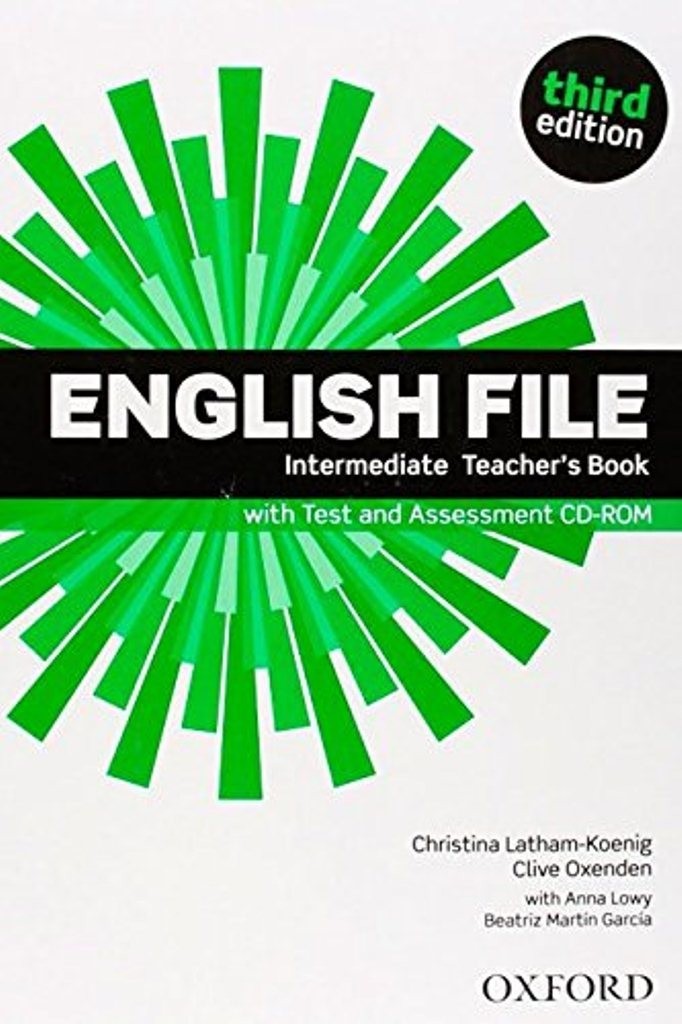 

Книга для учителя English File 3rd Edition Intermediate teachers book with Test and Assessment CD-ROM ISBN 9780194597173