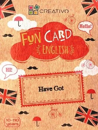 

Карточки Fun Card English: Have Got ISBN 9788366122079