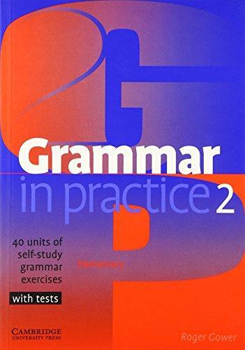 

Грамматика Grammar in Practice 2 ISBN 9780521665667