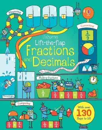 

Книга с окошками Lift-the-Flap Fractions and Decimals Benedetta Giaufret, Enrica Rusina, Rosie Dickins ISBN 9781409599012