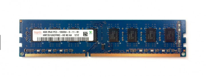 

Оперативная память SK Hynix 4GB DDR3 1333MHz 1.5В (HMT351U6CFR8C-H9)