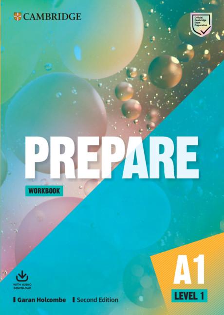 

Рабочая тетрадь Cambridge English Prepare! 2nd Edition Level 1 workbook with Downloadable Audio Holcombe, G ISBN 9781108380928