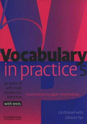 

Словарь Vocabulary in Practice 5 ISBN 9780521601252