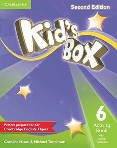 

Рабочая тетрадь Kids Box Second edition 6 Activity Book with Online Resources Nixon, C ISBN 9781107636156